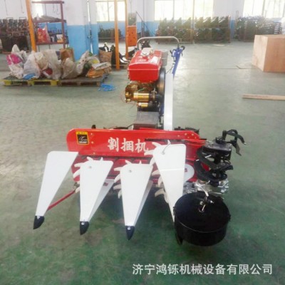 乘座小麦割捆机 农用柴油1200型割晒机 出口4GK90割捆机图2