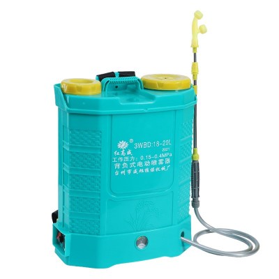 电动喷雾器农用消毒背负式充电新型打药机农药喷洒高压锂电池喷壶图2