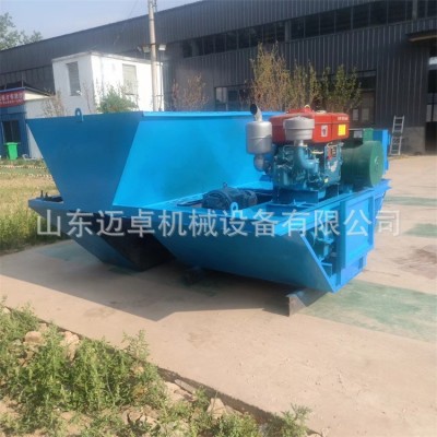 2米移动水渠成型机 1.2米梯形排水沟滑模机 混凝土水沟成型机
