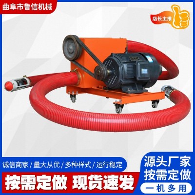 新疆抽粮机吸粮机家用小型车载绞龙抽粮机抽沙水泥煤粉灰吸料机图3