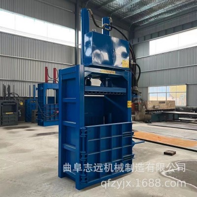 120吨立式半自动液压打包机 废纸 塑料瓶 易拉罐压缩打包机图2