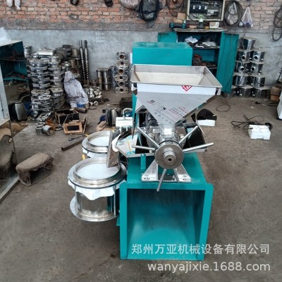 商用80型菜籽榨油设备 不锈钢茶籽榨油机 小型螺旋葵花籽榨油机图4
