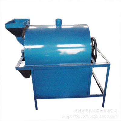 可移动式商用芝麻炒货设备 50小型不锈钢炒锅 电加热滚筒式炒料机图4