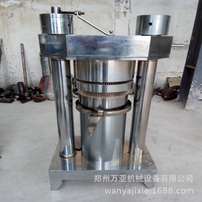 厂家供应小型液压茶籽压榨机 立式花生菜籽榨油机 液压商用香油机图2