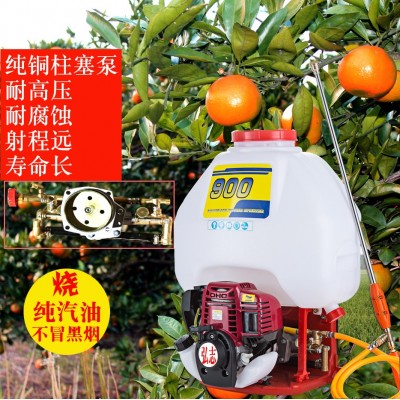 大功率汽油喷雾喷粉机高压喷洒打药机四冲程背式园林果树 施肥器图3