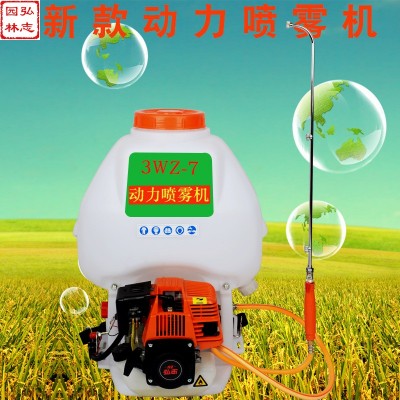大功率汽油喷雾喷粉机高压喷洒打药机四冲程背式园林果树 施肥器图4