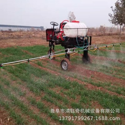 三轮柴油动力打药机 轮距可调玉米打药机 大面积农作物喷药机图2