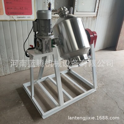 不锈钢鼓式搅拌机 干粉粉末颗粒混合机 小型实验室混料机图3