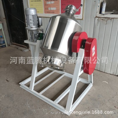 不锈钢鼓式搅拌机 干粉粉末颗粒混合机 小型实验室混料机图4