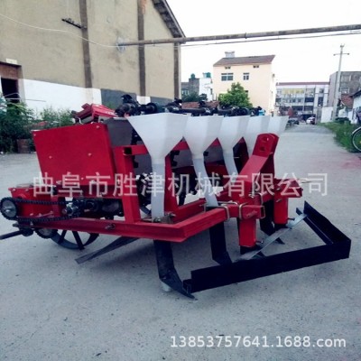 汽油新型种蒜机 家用小型独蒜播种机 自走式大蒜播种机厂家图4