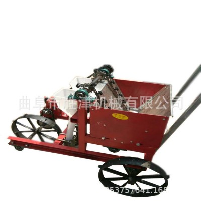 汽油新型种蒜机 家用小型独蒜播种机 自走式大蒜播种机厂家图5