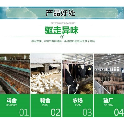 养猪设备防腐直连式风机畜牧养殖不锈钢负压风机比特币换气排风机图3
