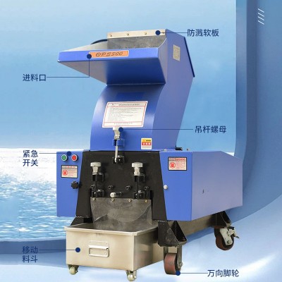 强力塑料粉碎机工业机边水口料薄膜破碎机大功率边角料静音破碎机图2