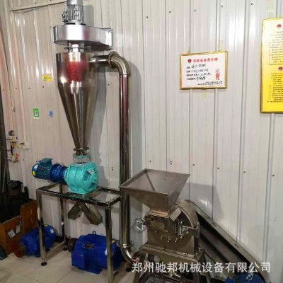 不锈钢五谷杂粮粉碎机 除尘中药打粉机 304不锈钢齿盘粉碎机图4