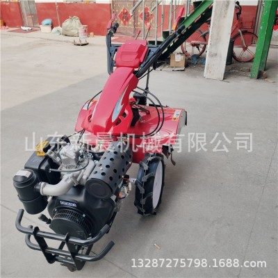 8马力四驱微耕机 192型直连旋耕机水旱两用开沟起垄机图3