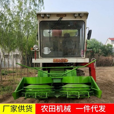 厂家全自动玉米秸秆收割机青贮机 牧草收割粉碎回收一体式青储机图2