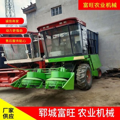 玉米收割机小型轮式圆盘青贮机农作物双行玉米秸秆粉碎青储机厂家图3
