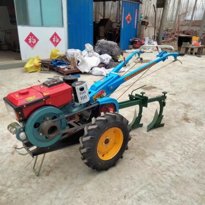 12马力小型手扶拖拉机手扶可旋转微耕机 山地硬土地果园微耕机图3