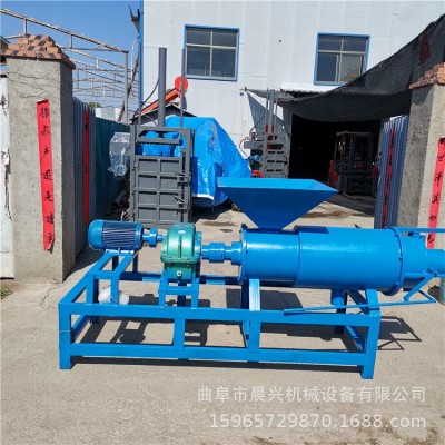 厂家直供干湿分离脱水机 养殖场畜禽粪便螺旋式脱水设备图4