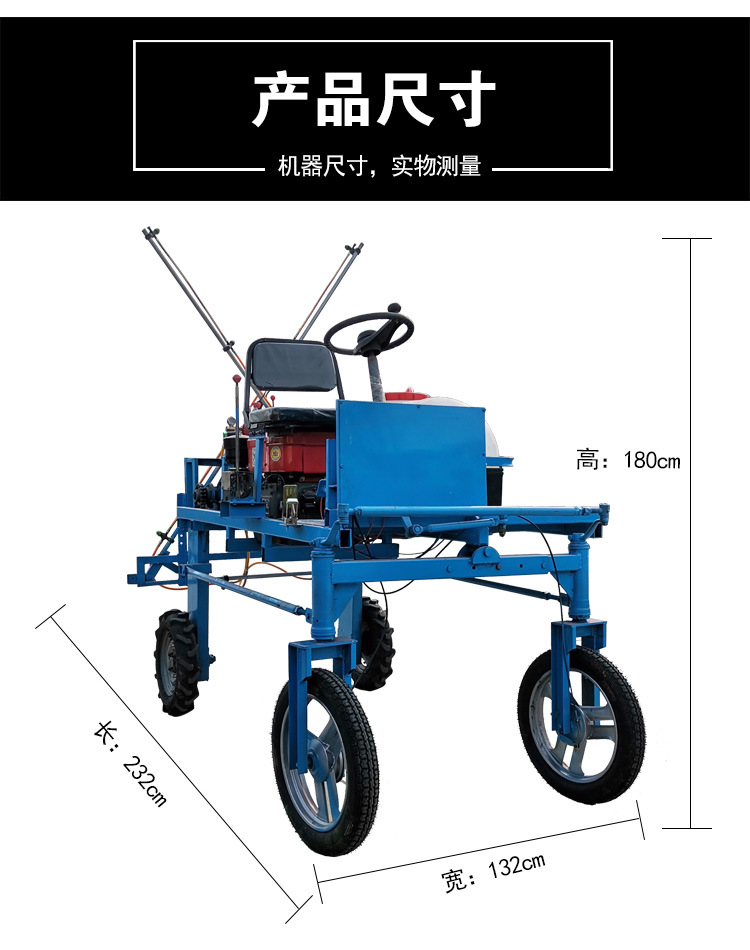 家用小型自走式喷雾机厂家 三轮后驱打药机 小型喷雾器厂家