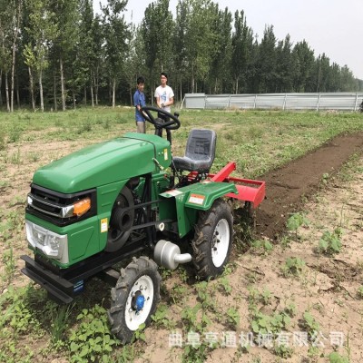微型拖拉机12-22马力小型拖拉机两驱运输播种多功能四轮拖拉机图图5