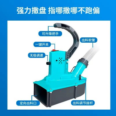 背负式手持施肥器 哨子扣电动流肥器 大功率远扬程溜肥撒肥扬肥器图4