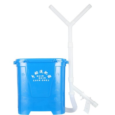 手动施肥器双头颗粒液体肥追肥流肥器背负式流肥桶撒肥器厂家批发图4