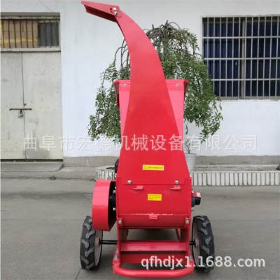 油茶树树枝粉碎机 柴油汽油电动碎枝机设备 轮式粉碎树枝机图2