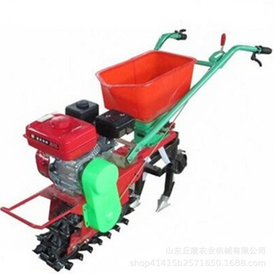 手扶履带式微耕机 农用微型播种施肥机 小型果园开沟培土机 现货图5