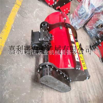 农用手扶起垄机四轮车带葡萄双向埋藤机 果园专用开沟施肥埋土机图2