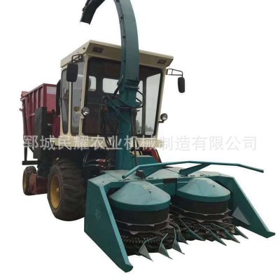 小型65马力青储机农用玉米秸秆收割青储机圆盘式养殖场饲 料收获机图4