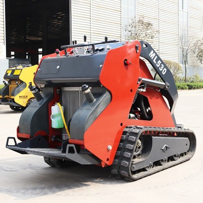 小型滑移装载机四驱铲车进口发动机大马力建筑工地农用轮式装载机图3