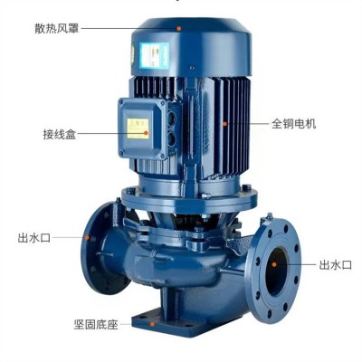 小型不锈钢管道泵 脱硫浆液循环泵 应用范围广图2