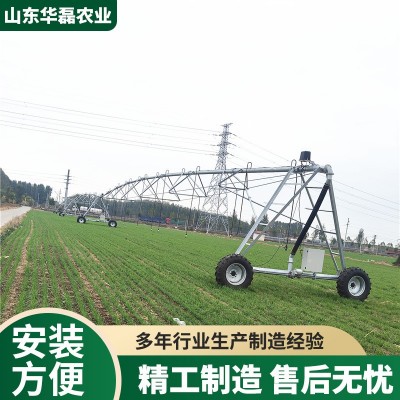 平移式浇地机大型农场节水省力远程控制中心轴平移式喷灌机图3