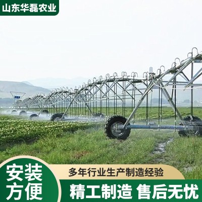 平移式浇地机大型农场节水省力远程控制中心轴平移式喷灌机图4