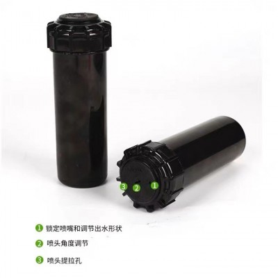 桥梁喷淋草坪灌溉园林绿化浇水360度自动洒水器地埋式旋转喷头图4