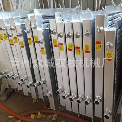 口琴式养殖散热器 养殖种植大棚育雏锅炉加温散热器水暖风机图5