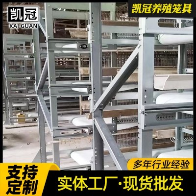 框架蛋鸡笼工业化养殖设备全自动化畜牧饲养机械热镀锌立体养鸡笼图4