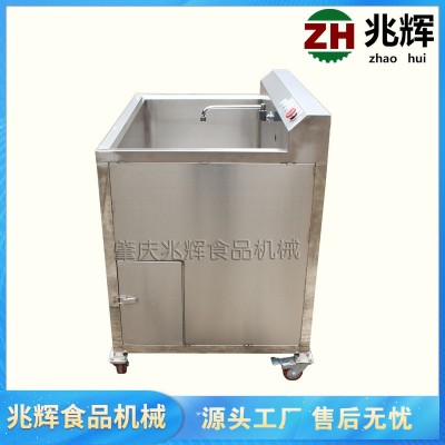 不锈钢单槽臭氧气泡洗菜机 学校食堂饭店厨房果蔬类清洗机 洗生菜图3