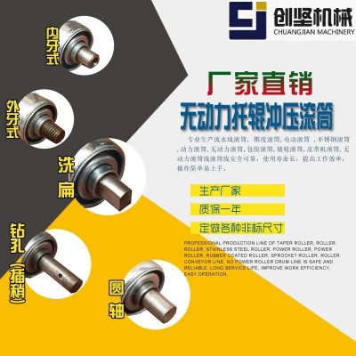 厂家直供双排链轮滚筒 工业运输机滚轴流水线动力辊筒批发图3