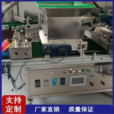 全自动穴盘育苗播种机 铺土压穴播种一体 西红柿自动种植设备 荣越图3