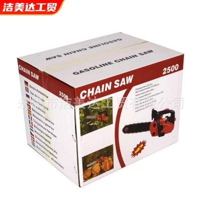 12寸农业家用大功率便携式小型单手锯2500小型汽油锯伐木锯切割机图5