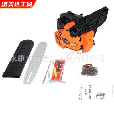 12寸农业家用大功率便携式小型单手锯2500小型汽油锯伐木锯切割机图3