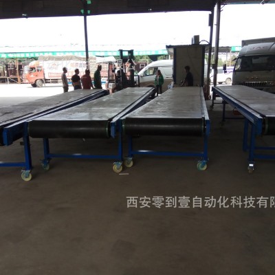 【质优价廉】物流砂石煤矿玉米粮食重型装卸车可移动输送机传送带图2
