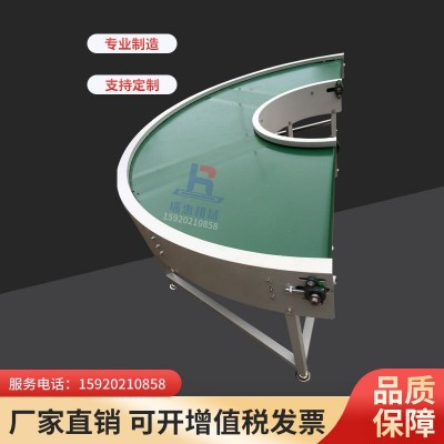 转弯机 带式180度输送线转弯输送机 工业输送线传送带转角传输机图2