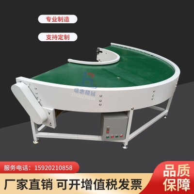 转弯机 带式180度输送线转弯输送机 工业输送线传送带转角传输机图5