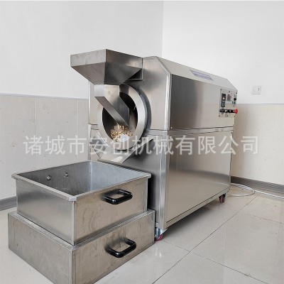 商用小型瓜子花生炒货机 门店款板栗炒锅 全自动电磁炒货机图5