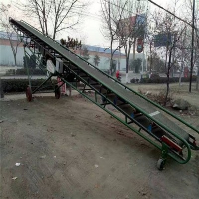 众鹏机械 伸缩转向移动式皮带 粮食输送机 可非标定制图4