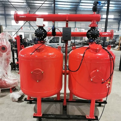 全自动反冲洗砂石过滤器石英砂叠片农业水处理大棚滴灌果园前置图3