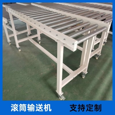 无动力滚筒输送机滚轮流水线不锈钢滚轮输送线工厂滚筒生产线图3
